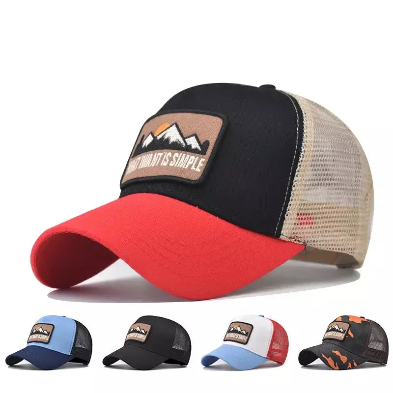 Simple trucker hats on sale