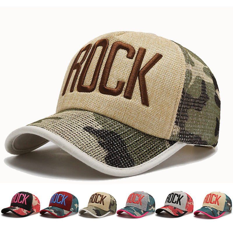 ▷ Rock Camouflage Baseball Cap | Limited Edition