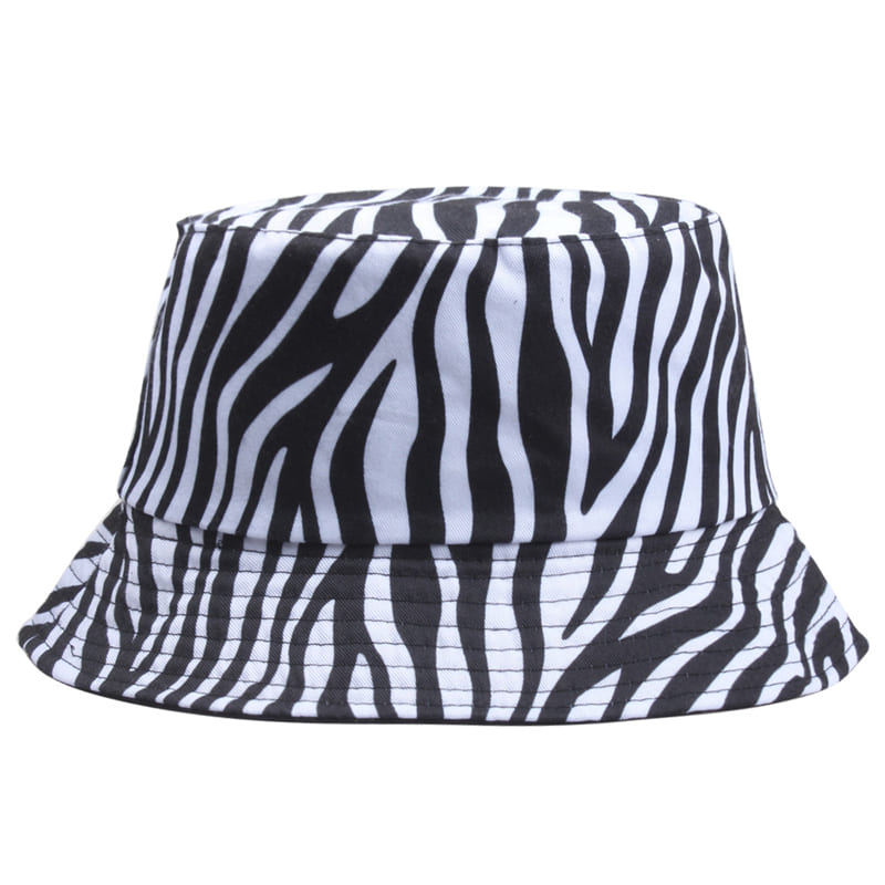 ▷ Zebra Striped Bucket Hat | Reversible – Ghelter