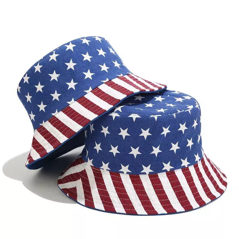 American Flag  Bucket Hat