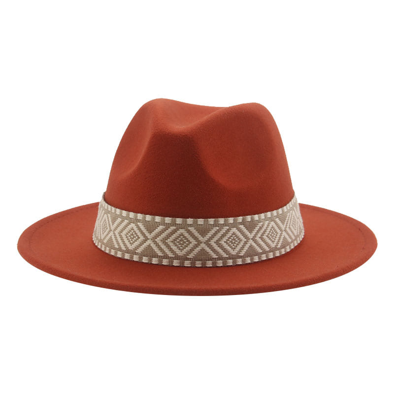 Arenys Mosaic Band Fedora Hat