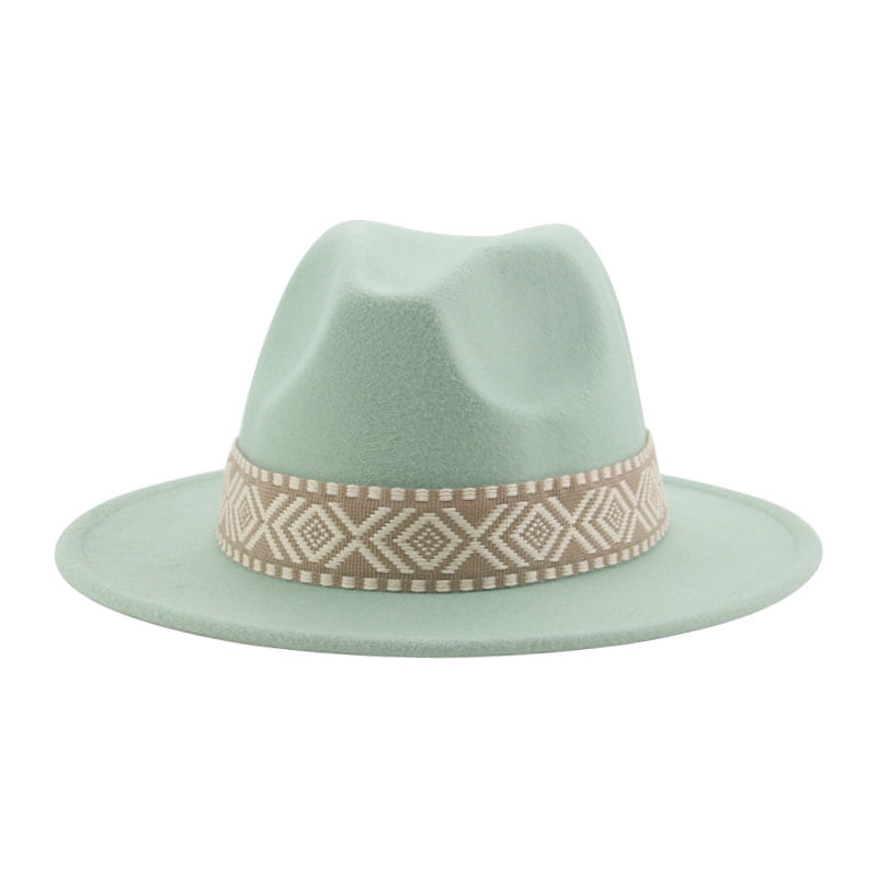 Arenys Mosaic Band Fedora Hat