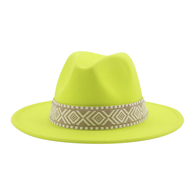 Arenys Mosaic Band Fedora Hat