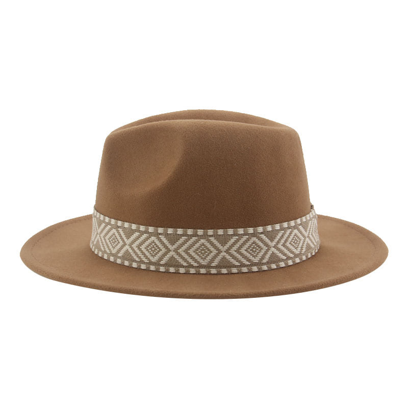 Arenys Mosaic Band Fedora Hat