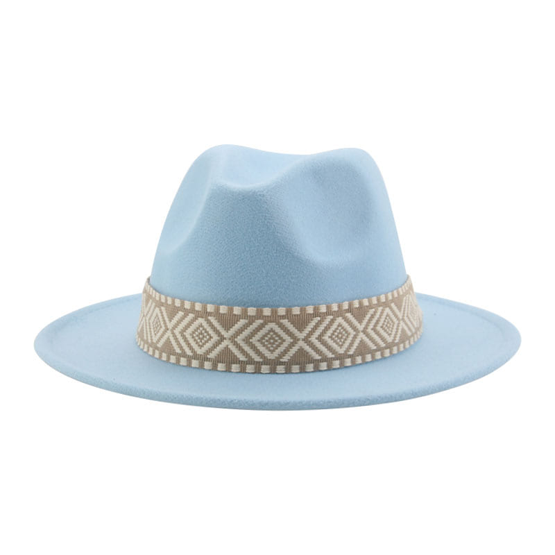 Arenys Mosaic Band Fedora Hat