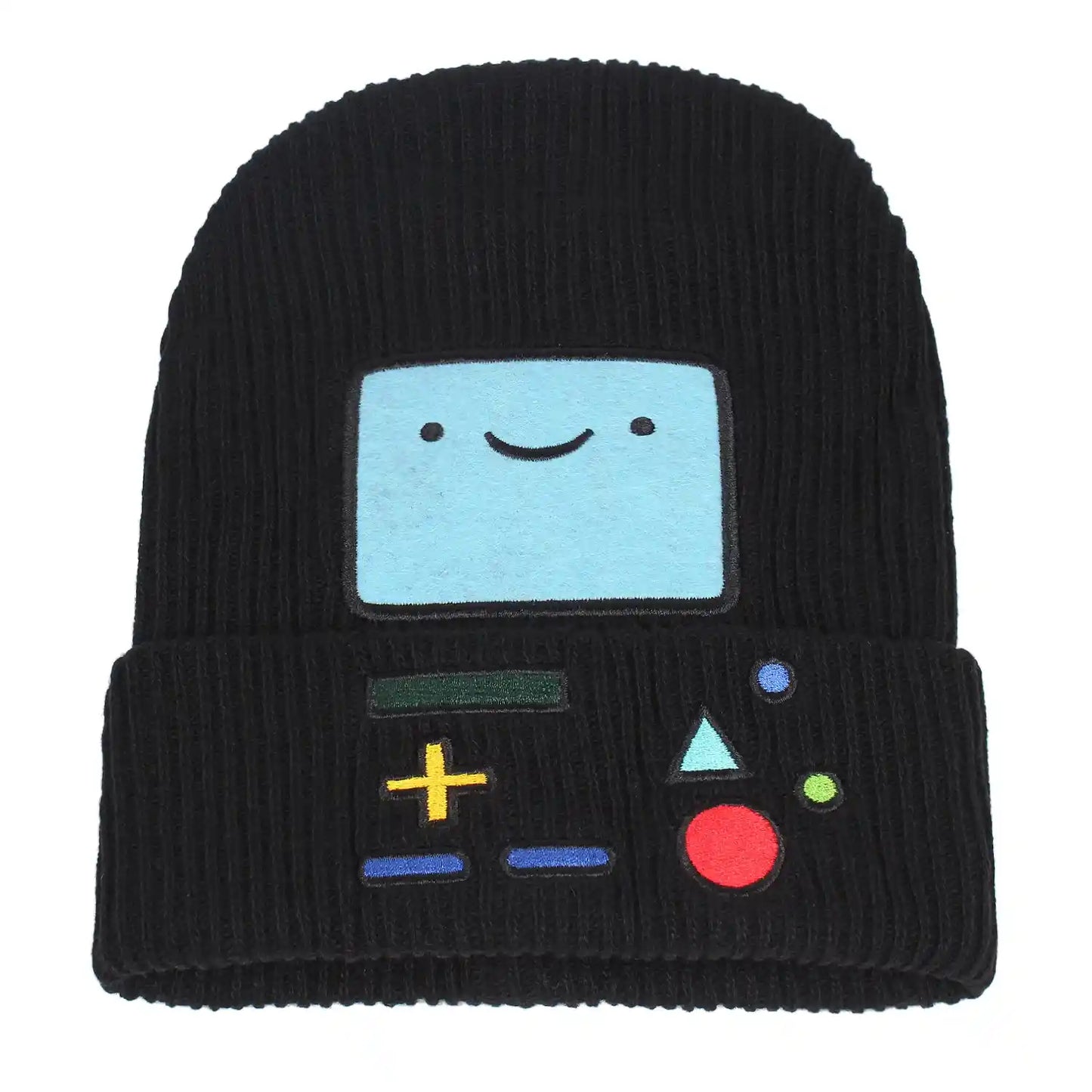 AdventureTime-Jake-Finn-Warm-Winter-Street-Men-Women-Striped-Vintage-Retro-Brimless-Hat