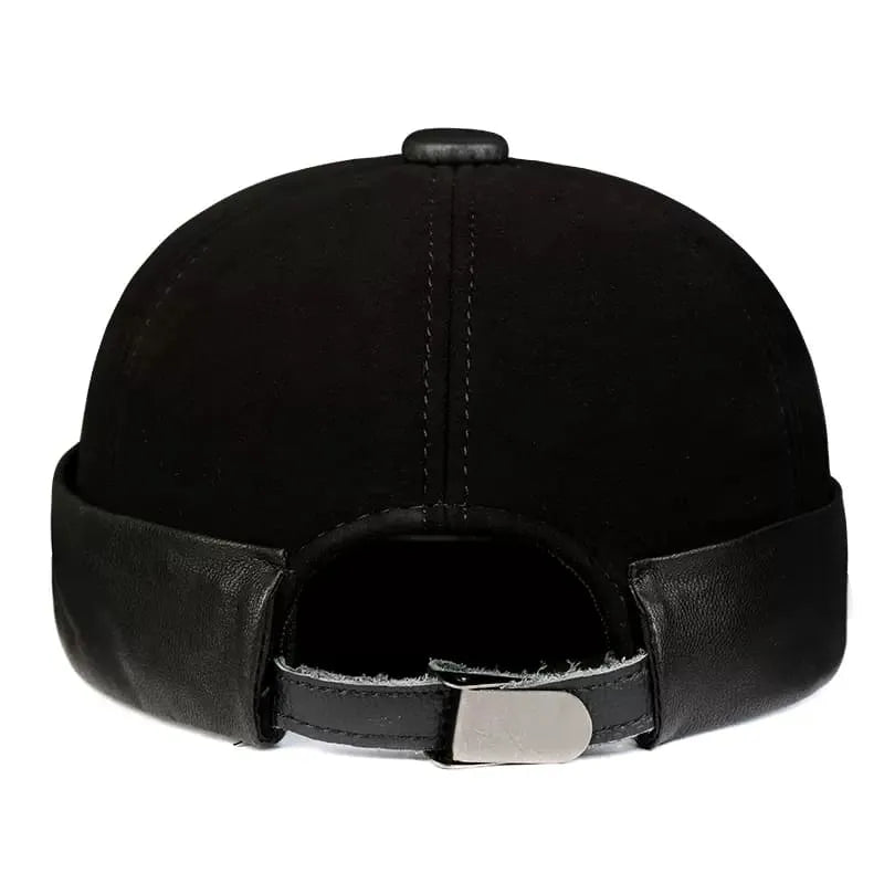 pure-authentic-leather-brimless-hat