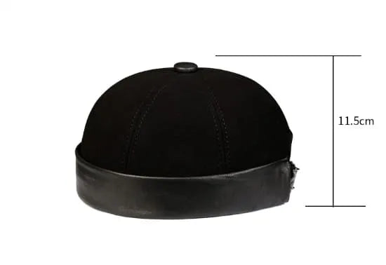 pure-authentic-leather-brimless-hat