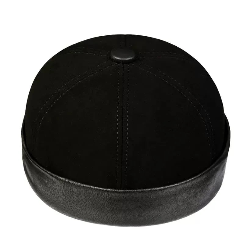 pure-authentic-leather-brimless-hat