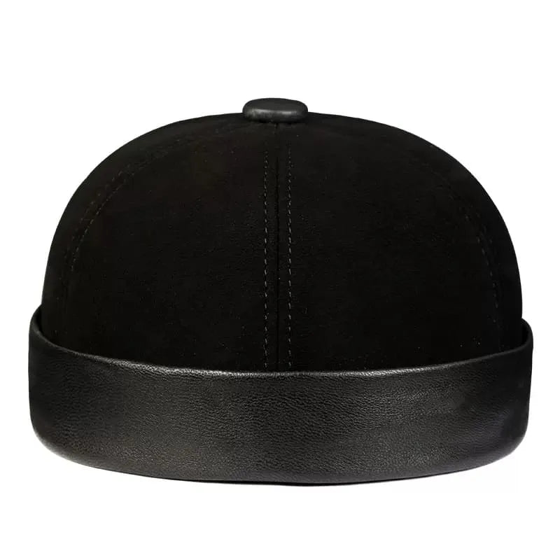 pure-authentic-leather-brimless-hat