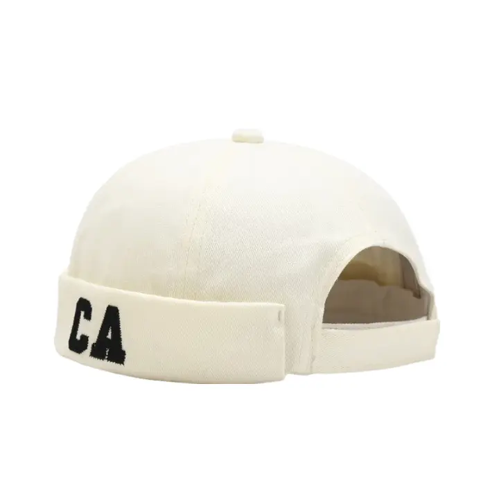 Cotton-Plain-Brimless-Cap-Ghelter