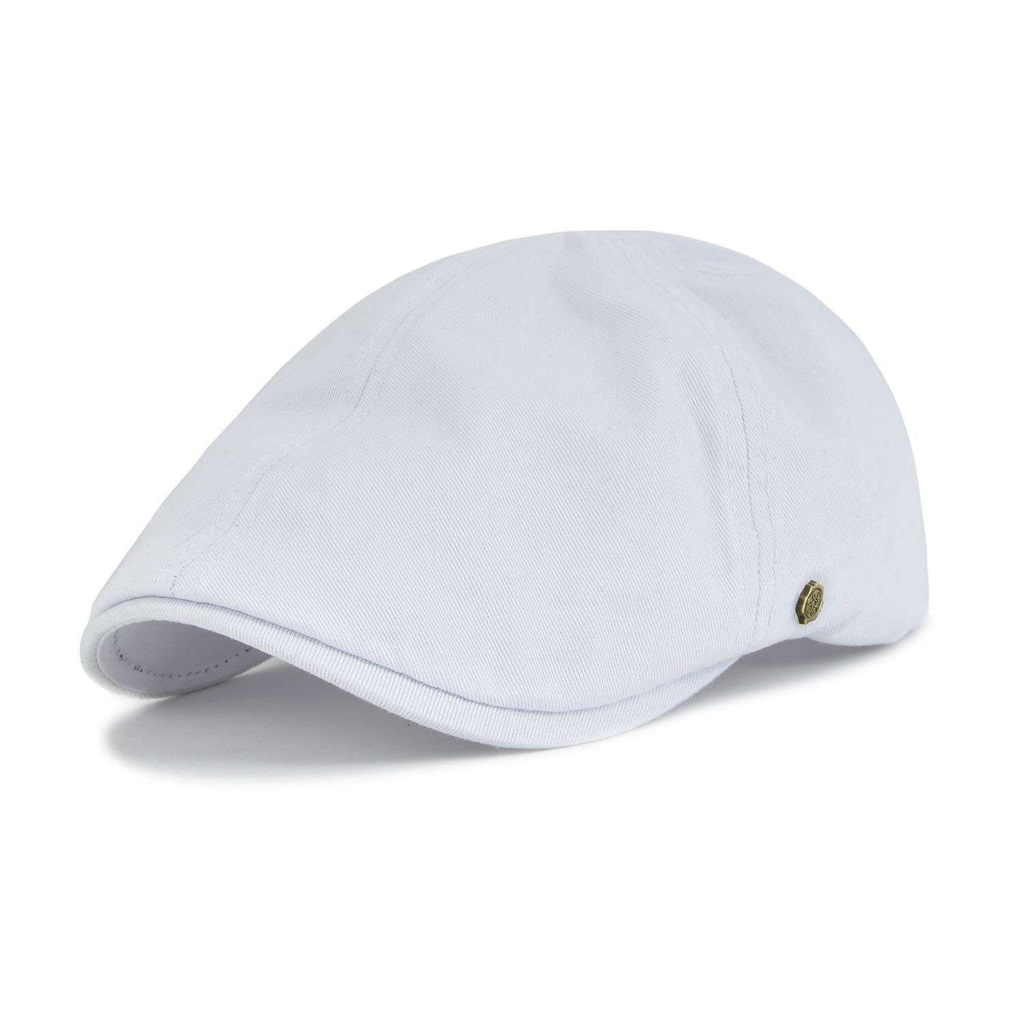 Cabbie 6-Panels Cotton Flat Cap