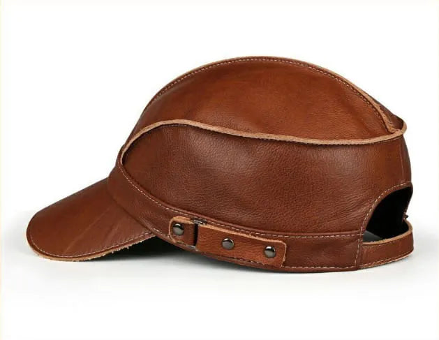 hat-pure-authentic-cowhide-leather