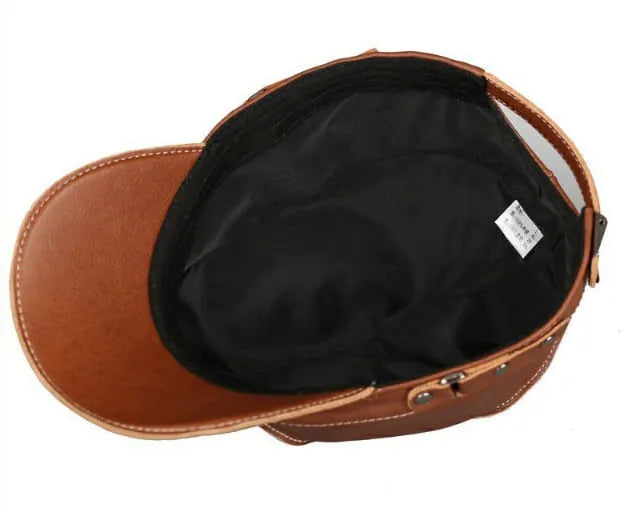 hat-pure-authentic-cowhide-leather