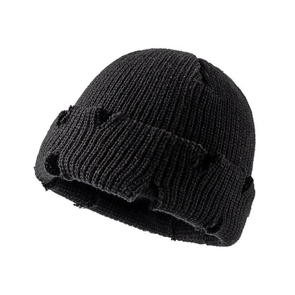 Chelsea Winter Ripped Knitted Beanie