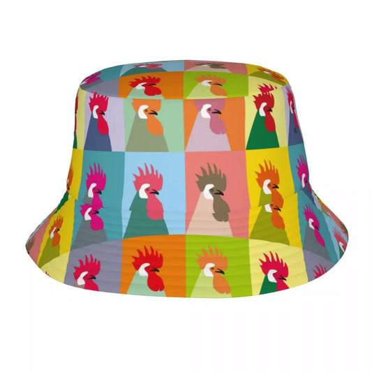 Chicken Multicolor Bucket Hat