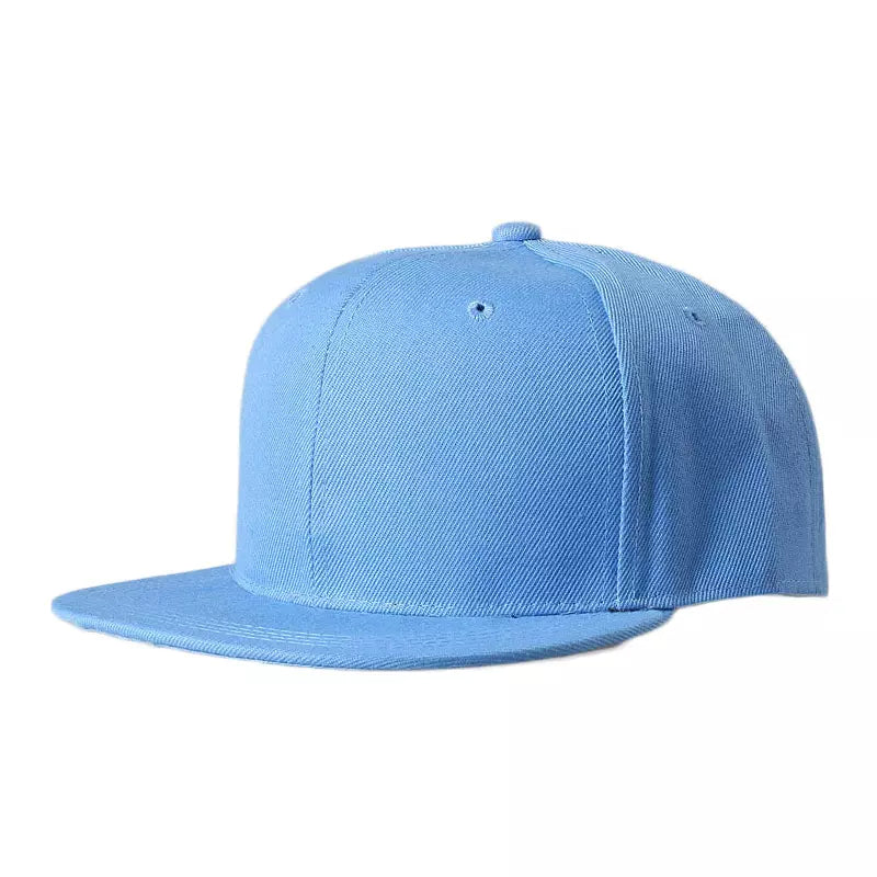 Classic Plain Snapback Cap