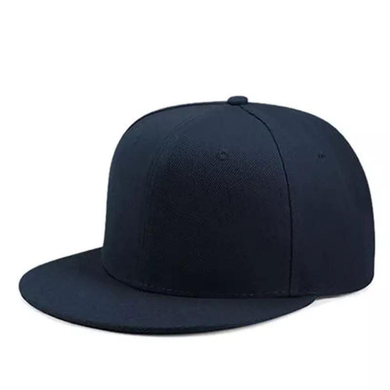 Classic Plain Snapback Cap