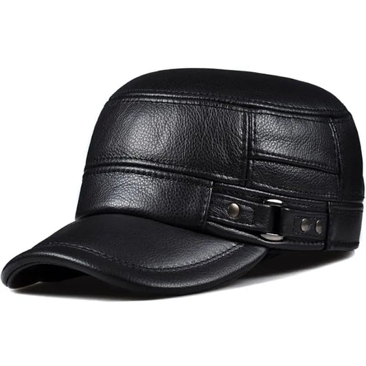 military-hat-pure-authentic-leather