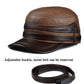 Denver Earflaps Genuine Leather Army Cap