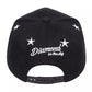 Diamond Stars Cotton Snapback Cap