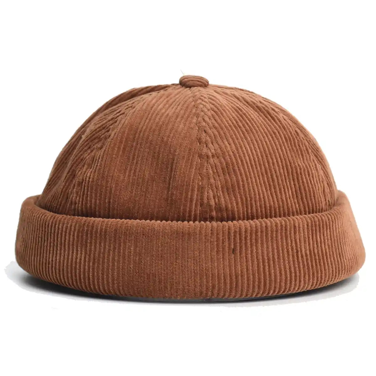 Plain-Winter-Street-Men-Women-Striped-Vintage-Retro-Brimless-Hat