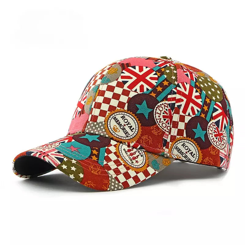 london-royal-memories-retro-souvenir-england-patchwork-hat