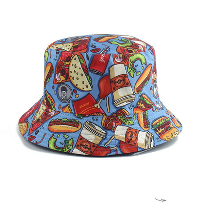 Fast Food Reversible Bucket Hat