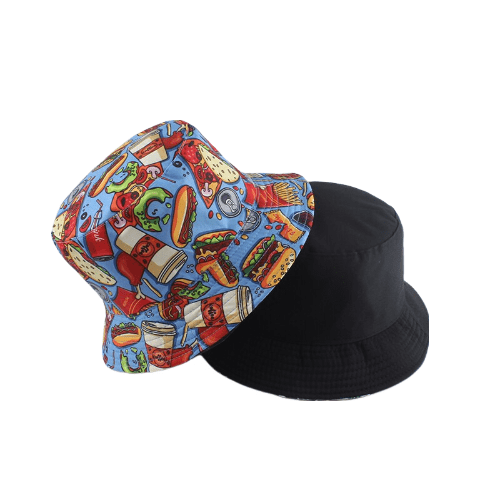 Fast Food Reversible Bucket Hat