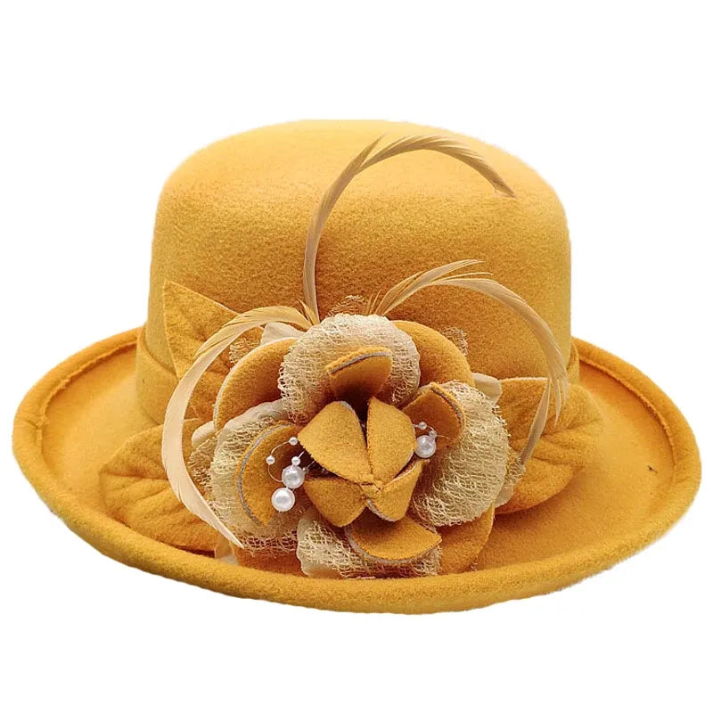 wedding-derby-hat-ladies-women-woolen