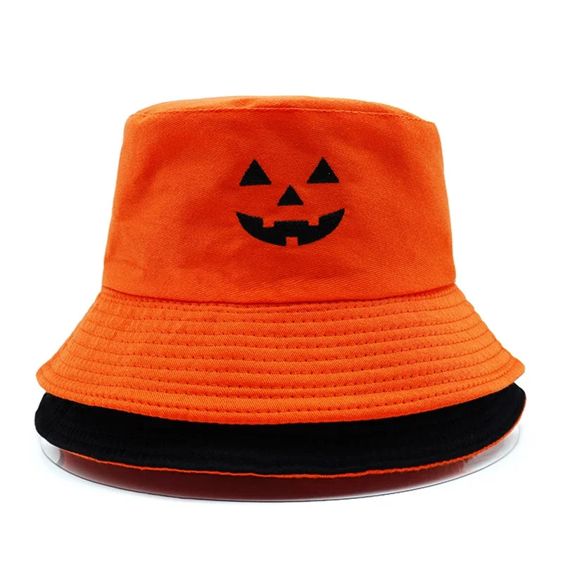 Scary-Fun-Fall-Autumn-Men-Women-Plain-Fisherman-Hat