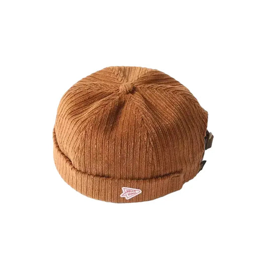 brimless-hat-winter-retro-cotton