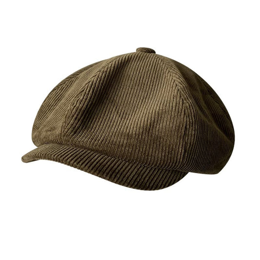 Irvine Corduroy Newsboy Cap