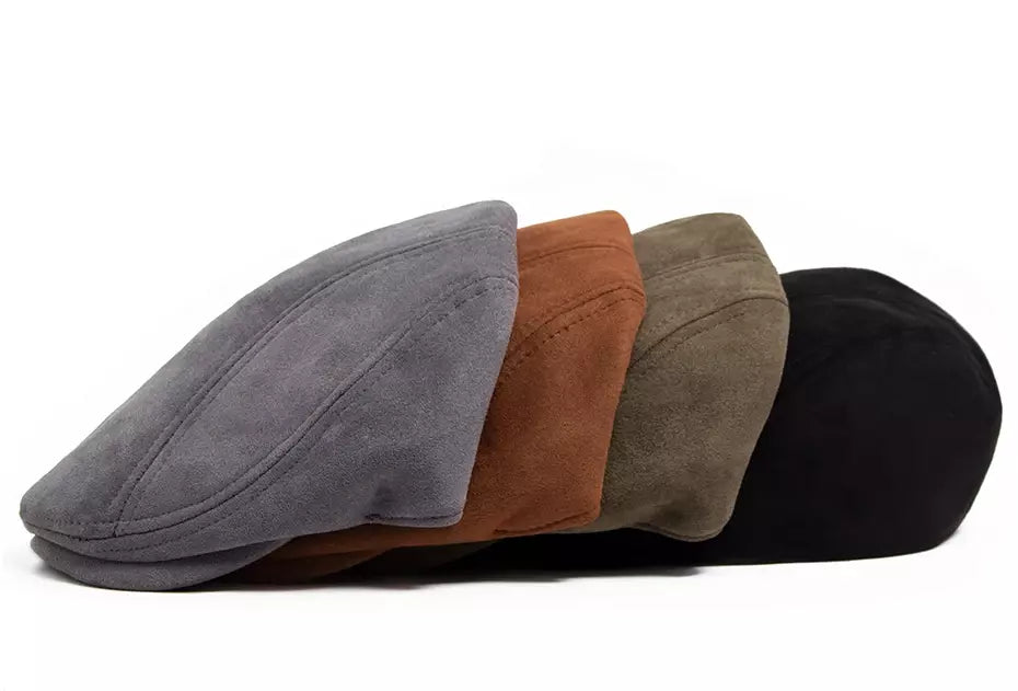 Suede ivy cap on sale