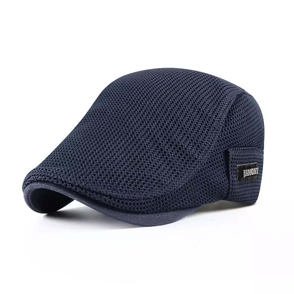 Jamont Golf Mesh Flat Cap Breathable Ghelter