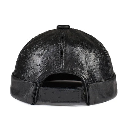 brimless-hat-pure-authentic-leather-adjustable