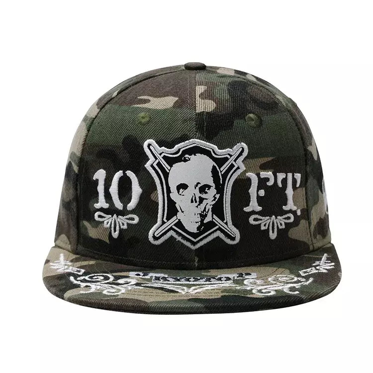 Kyoto JP Camouflage Snapback Cap