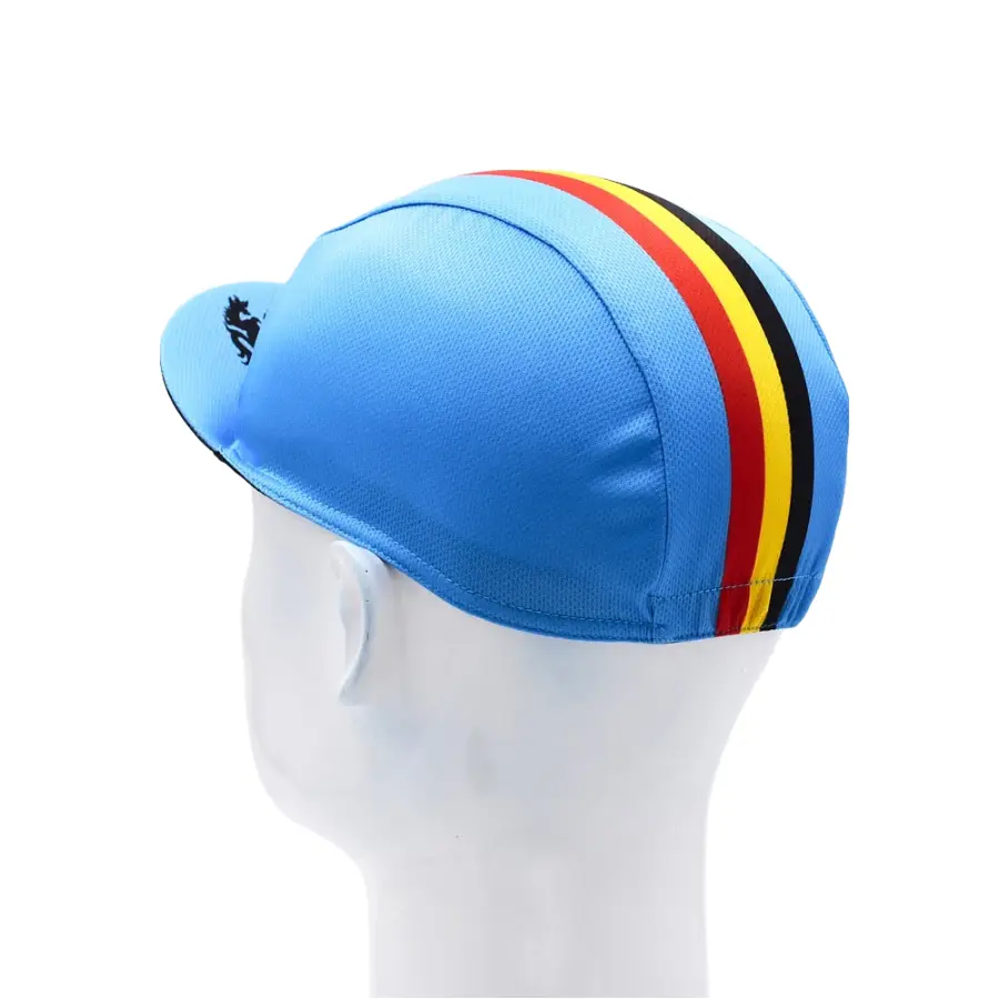 Landrien Belgium Blue Cycling Cap