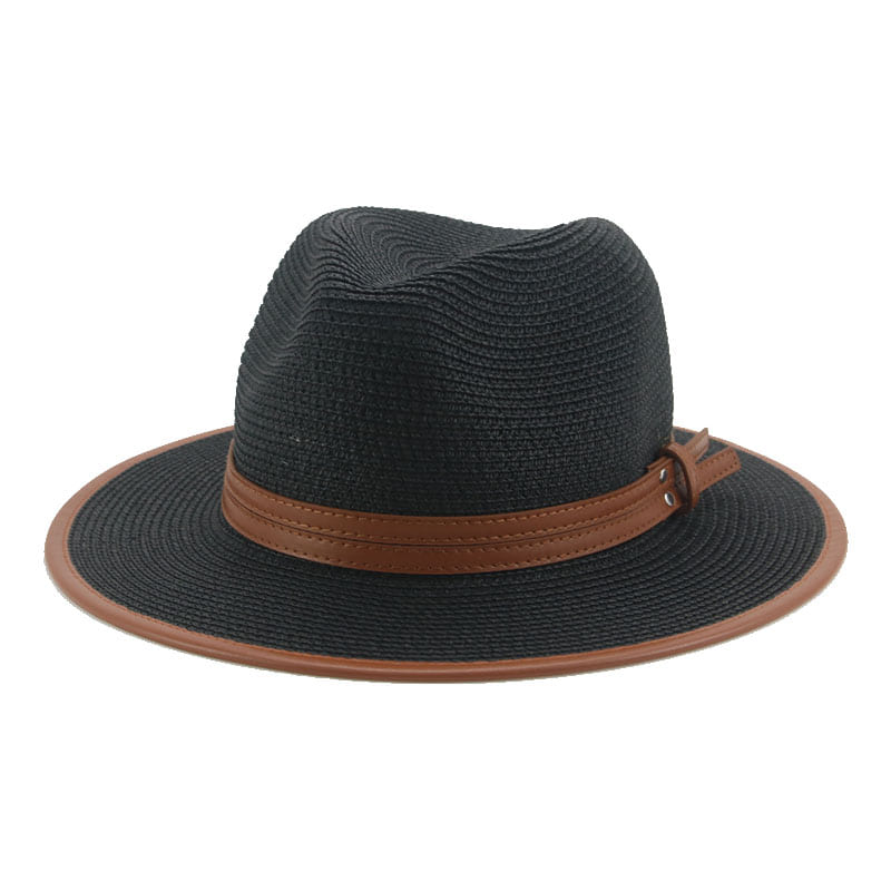 Lorient Summer Straw Fedora Hat