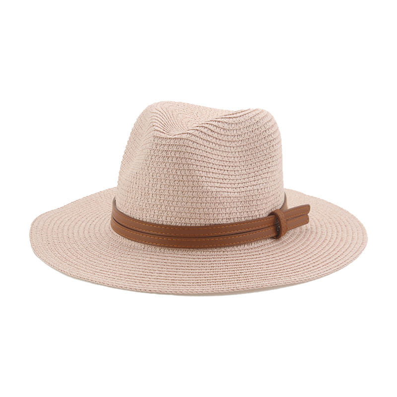 Lorient Summer Straw Fedora Hat