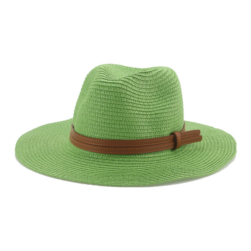 Lorient Summer Straw Fedora Hat