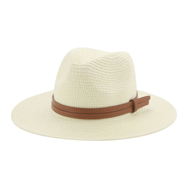 Lorient Summer Straw Fedora Hat