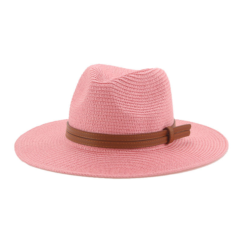 Lorient Summer Straw Fedora Hat