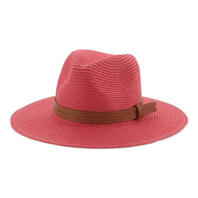 Lorient Summer Straw Fedora Hat