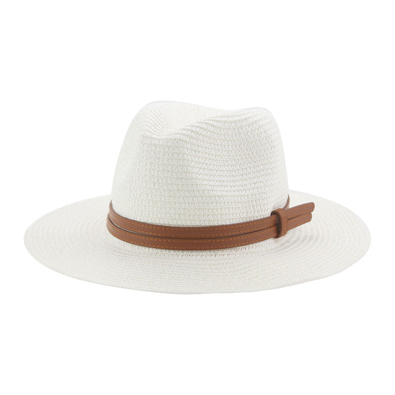 Lorient Summer Straw Fedora Hat