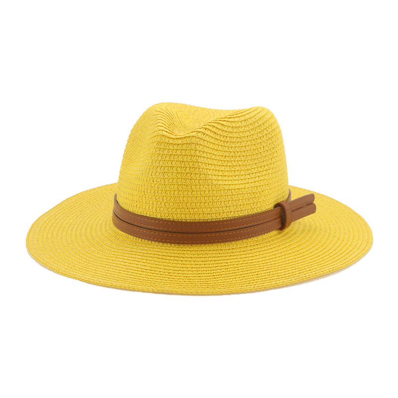 Lorient Summer Straw Fedora Hat