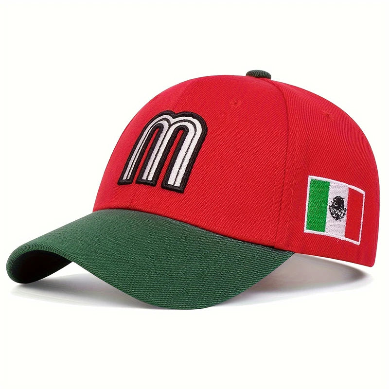 National-Mex-Latam-Summer-Urban-Street-Men-Women-Embroidered-Plain-Sport-Baseball-Hat