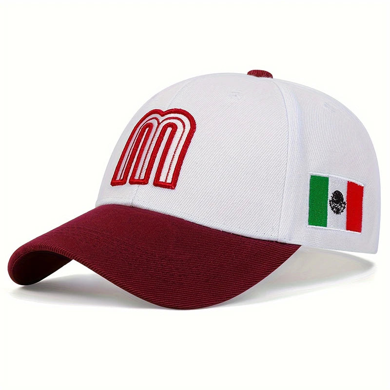 National-Mex-Latam-Summer-Urban-Street-Men-Women-Embroidered-Plain-Sport-Baseball-Hat