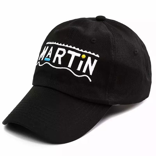 Martin Black Cotton Baseball Cap