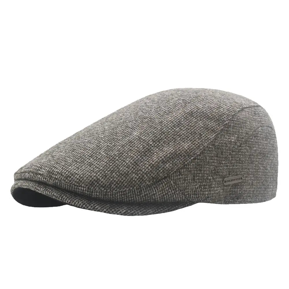 Milano Plain Cotton Flat Cap